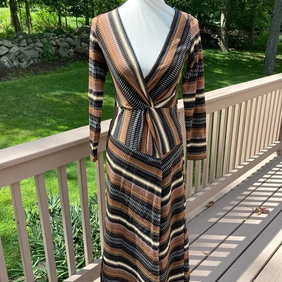 chinese dress ladies New Anthropologie Black & Pink Floral